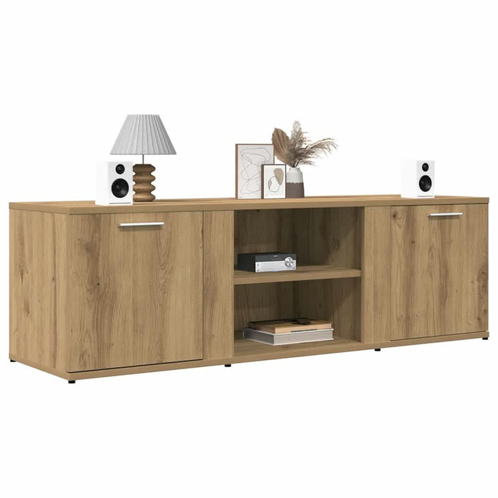 Dulap TV Stejar artizanal 120x34x37 cm Lemn prelucrat - WALTI WALTI