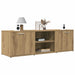 Dulap TV Stejar artizanal 120x34x37 cm Lemn prelucrat - WALTI WALTI