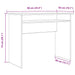 Birou, lemn vechi, 90x50x74 cm, lemn prelucrat - WALTI WALTI