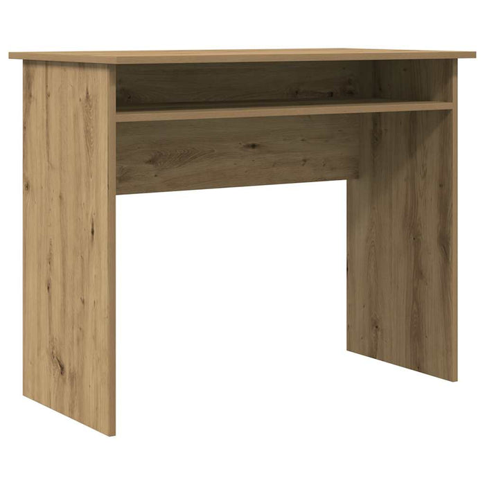 Birou, stejar artizanal, 90x50x74 cm, lemn prelucrat - WALTI WALTI