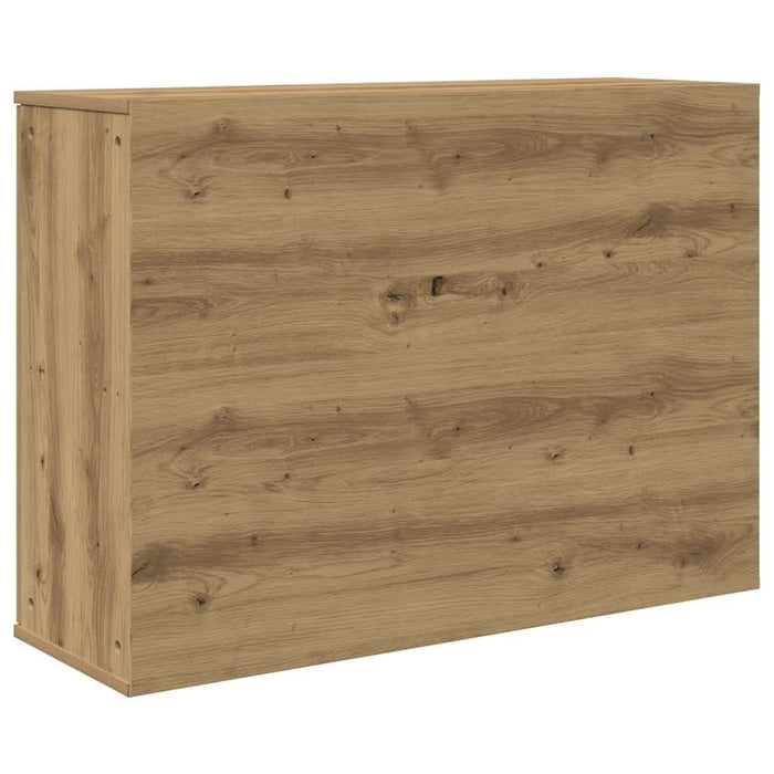 Servantă, stejar artizanal, 90x29,5x65 cm, lemn prelucrat - WALTI WALTI