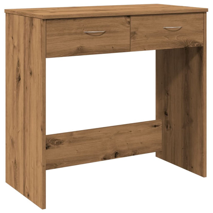 Birou, stejar artizanal, 80x40x75 cm, lemn prelucrat - WALTI WALTI