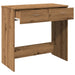 Birou, stejar artizanal, 80x40x75 cm, lemn prelucrat - WALTI WALTI