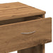 Birou, stejar artizanal, 80x40x75 cm, lemn prelucrat - WALTI WALTI