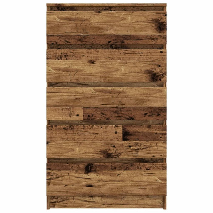 Dulap cu sertare, lemn vechi, 60x36x103 cm, lemn prelucrat - WALTI WALTI