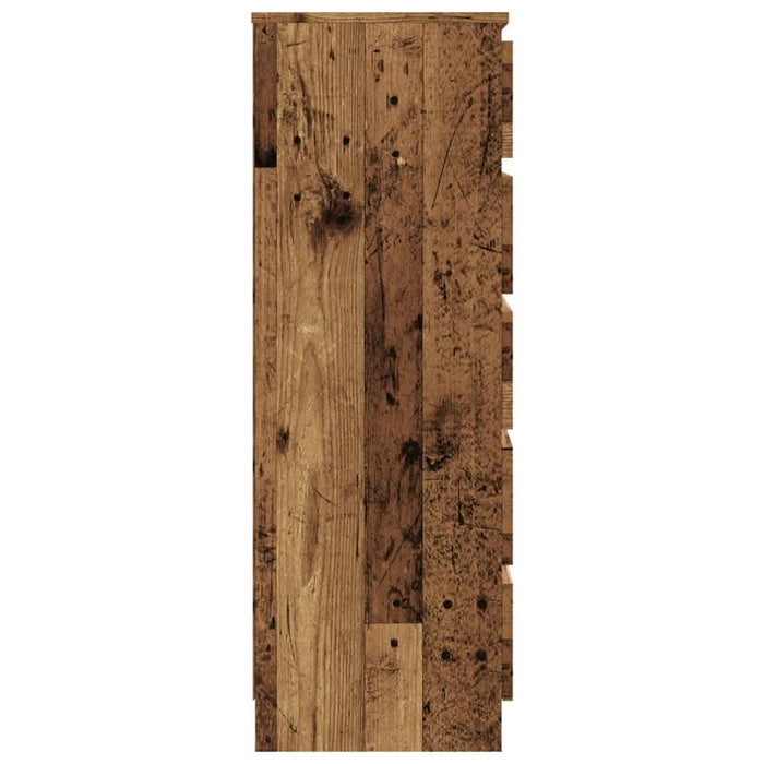 Dulap cu sertare, lemn vechi, 60x36x103 cm, lemn prelucrat - WALTI WALTI