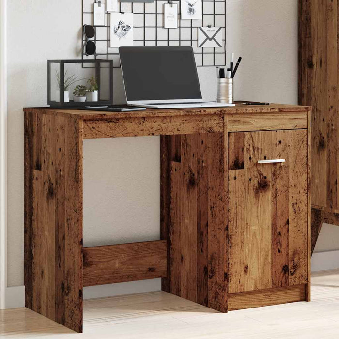 Birou, lemn vechi, 100x50x76 cm, lemn prelucrat - WALTI WALTI