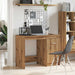 Birou, stejar artizanal, 100x50x76 cm, lemn prelucrat - WALTI WALTI