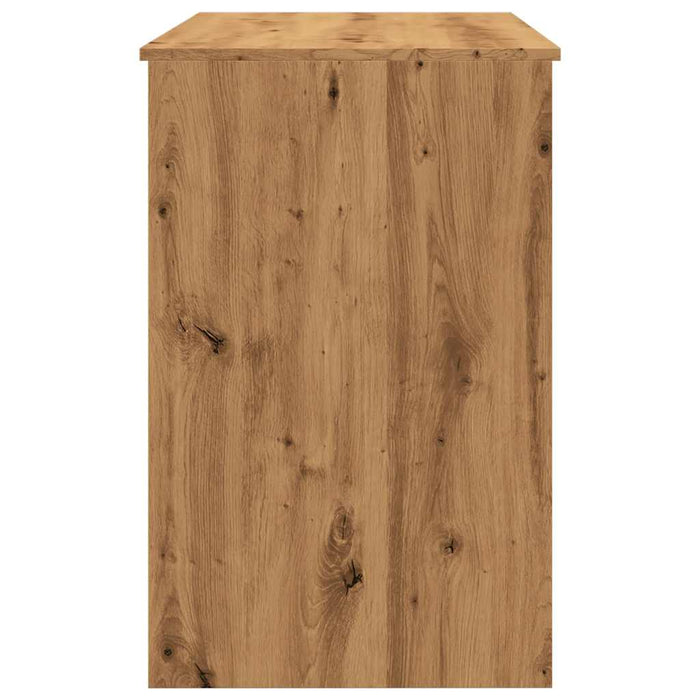 Birou, stejar artizanal, 100x50x76 cm, lemn prelucrat - WALTI WALTI