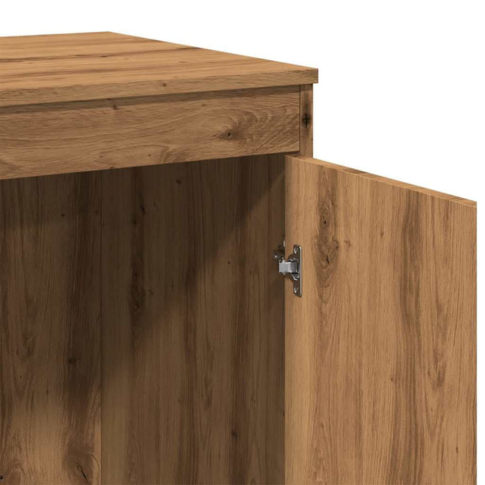 Birou, stejar artizanal, 100x50x76 cm, lemn prelucrat - WALTI WALTI