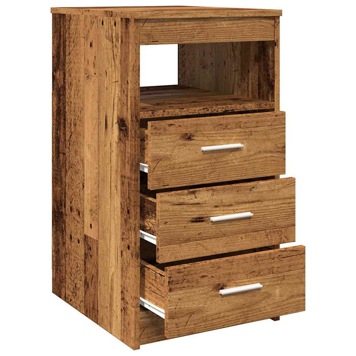 Dulap cu sertare, lemn vechi, 40x50x76 cm, lemn compozit - WALTI WALTI