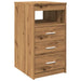 Dulap cu sertar, stejar artizanal, 40x50x76 cm, lemn prelucrat - WALTI WALTI