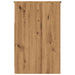 Dulap cu sertar, stejar artizanal, 40x50x76 cm, lemn prelucrat - WALTI WALTI