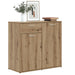 Dulap, stejar artizanal, 80x36x75 cm, lemn prelucrat - WALTI WALTI
