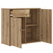Dulap, stejar artizanal, 80x36x75 cm, lemn prelucrat - WALTI WALTI