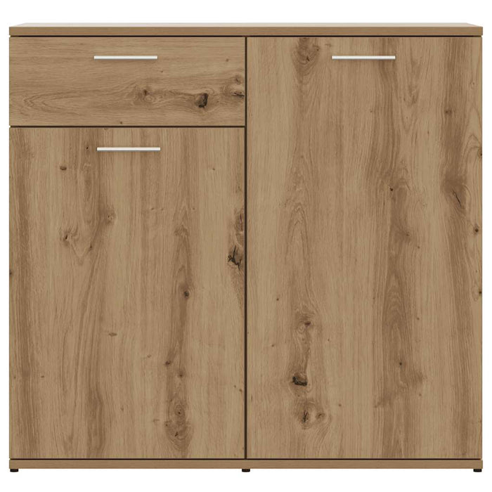 Dulap, stejar artizanal, 80x36x75 cm, lemn prelucrat - WALTI WALTI