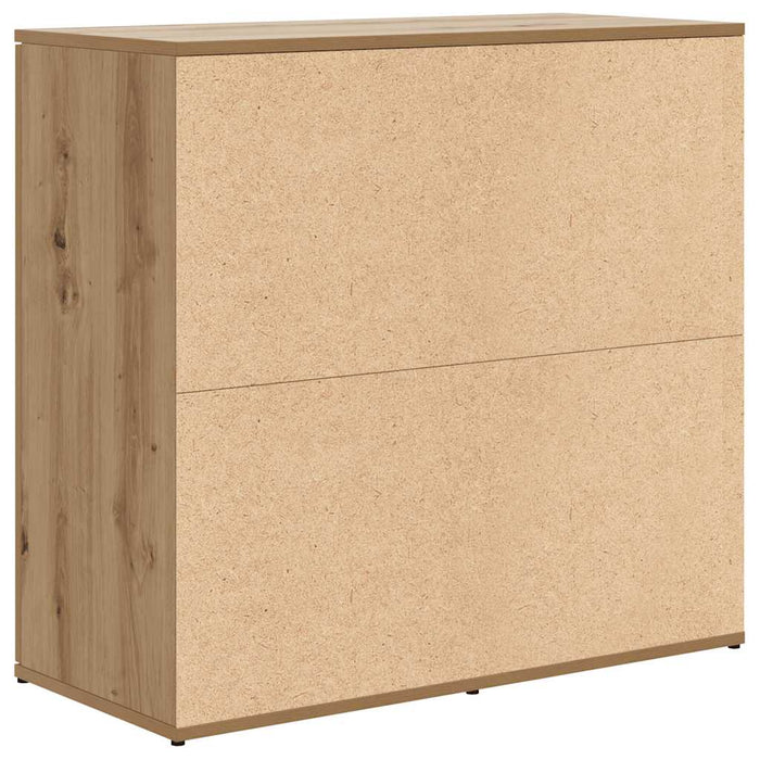 Dulap, stejar artizanal, 80x36x75 cm, lemn prelucrat - WALTI WALTI