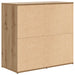 Dulap, stejar artizanal, 80x36x75 cm, lemn prelucrat - WALTI WALTI