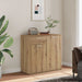 Dulap, stejar artizanal, 80x36x75 cm, lemn prelucrat - WALTI WALTI