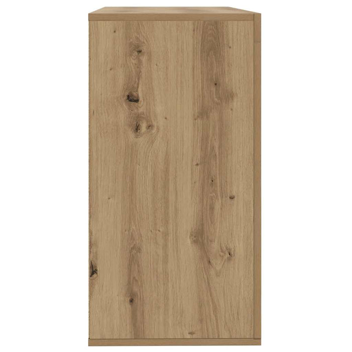 Dulap, stejar artizanal, 120x36x69 cm, lemn prelucrat WALTI