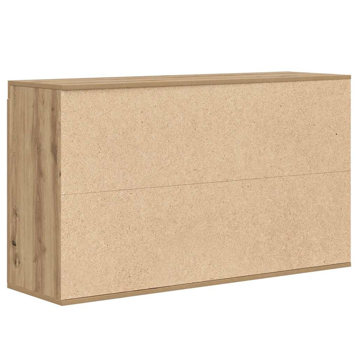 Dulap, stejar artizanal, 120x36x69 cm, lemn prelucrat WALTI