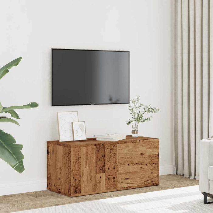 Dulap TV Lemn vechi 80x34x35,5 cm Lemn prelucrat - WALTI WALTI