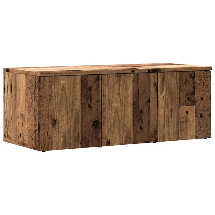 Comodă TV, lemn vechi, 80x34x30 cm, PAL - WALTI WALTI