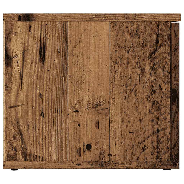 Comodă TV, lemn vechi, 80x34x30 cm, PAL - WALTI WALTI