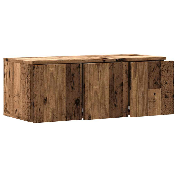 Comodă TV, lemn vechi, 80x34x30 cm, PAL - WALTI WALTI