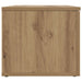 Dulap TV, stejar artizanal, 80x34x30 cm, lemn prelucrat - WALTI WALTI