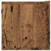 Dulap TV de perete, lemn vechi, 80x30x30 cm, lemn prelucrat - WALTI WALTI