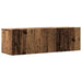 Dulap TV de perete, lemn vechi, 100x30x30 cm, lemn prelucrat - WALTI WALTI
