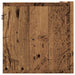 Dulap TV de perete, lemn vechi, 100x30x30 cm, lemn prelucrat - WALTI WALTI