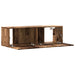 Dulap TV de perete, lemn vechi, 100x30x30 cm, lemn prelucrat - WALTI WALTI