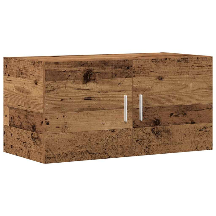 Dulap de perete din lemn vechi 80x39x40 cm din lemn prelucrat - WALTI WALTI