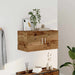 Dulap de perete din lemn vechi 80x39x40 cm din lemn prelucrat - WALTI WALTI