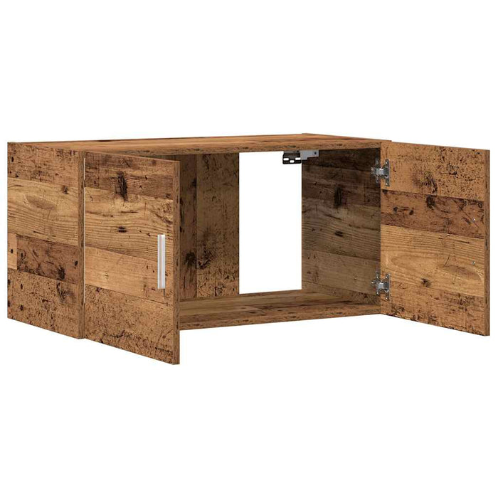 Dulap de perete din lemn vechi 80x39x40 cm din lemn prelucrat - WALTI WALTI