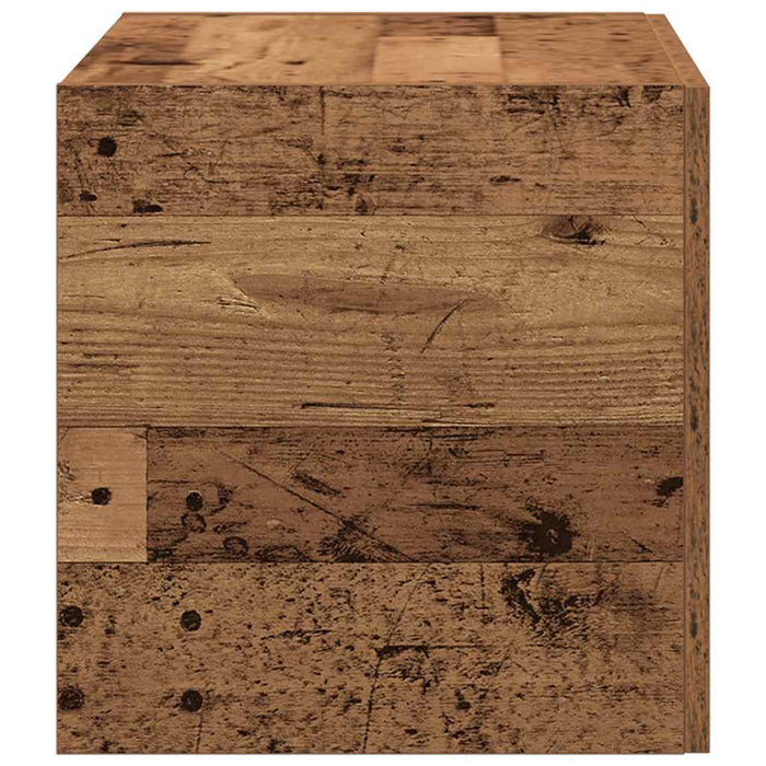 Dulap de perete din lemn vechi 80x39x40 cm din lemn prelucrat - WALTI WALTI