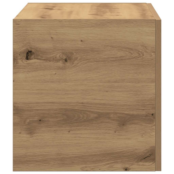 Dulap de perete, stejar artizanal, 80x39x40 cm, lemn prelucrat - WALTI WALTI