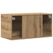 Dulap de perete, stejar artizanal, 80x39x40 cm, lemn prelucrat - WALTI WALTI