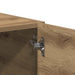 Dulap de perete, stejar artizanal, 80x39x40 cm, lemn prelucrat - WALTI WALTI