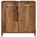 Dulap pentru chiuvetă baie lemn vechi 60x33x60cm lemn prelucrat - WALTI WALTI