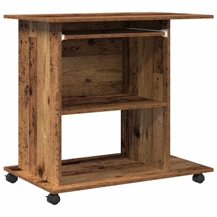Birou pentru computer lemn vechi 80x50x75 cm din lemn prelucrat - WALTI WALTI