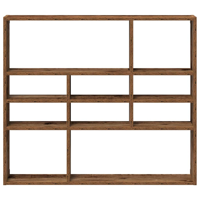 Raft de perete din lemn vechi 90x16x78 cm din lemn prelucrat - WALTI WALTI