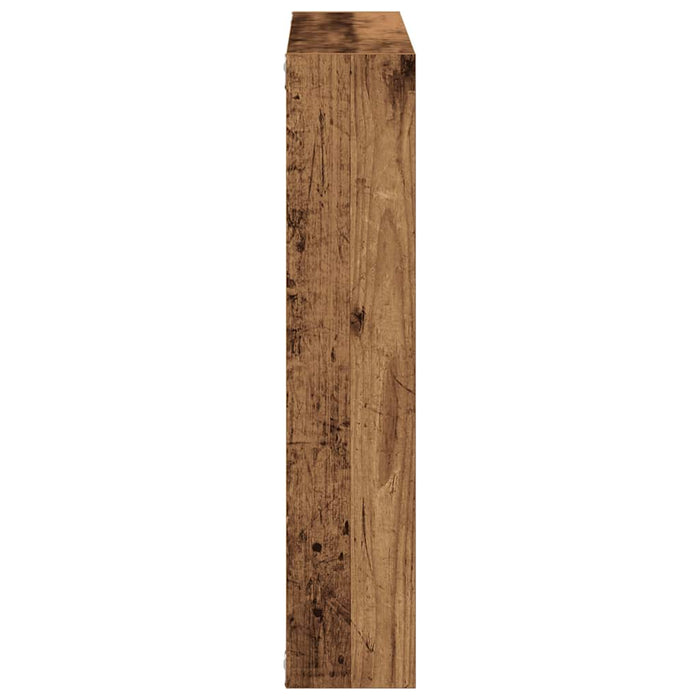 Raft de perete din lemn vechi 90x16x78 cm din lemn prelucrat - WALTI WALTI