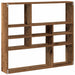 Raft de perete din lemn vechi 90x16x78 cm din lemn prelucrat - WALTI WALTI