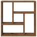 Raft de perete, lemn vechi, 45x16x45 cm, lemn prelucrat - WALTI WALTI