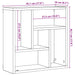 Raft de perete, lemn vechi, 45x16x45 cm, lemn prelucrat - WALTI WALTI