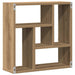 Raft de perete, stejar artizanal, 45x16x45 cm, lemn prelucrat - WALTI WALTI