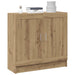 Bibliotecă, stejar artizanal, 82,5x30,5x80 cm, lemn prelucrat - WALTI WALTI